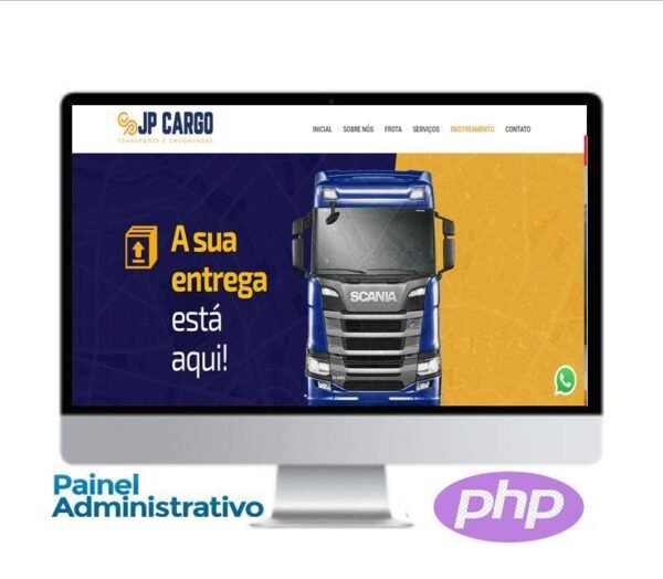 Site Para  Transportadora -COD-6331 (cópia)