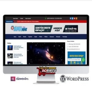 Portal Noticias Automáticas Moderno - COD-7797